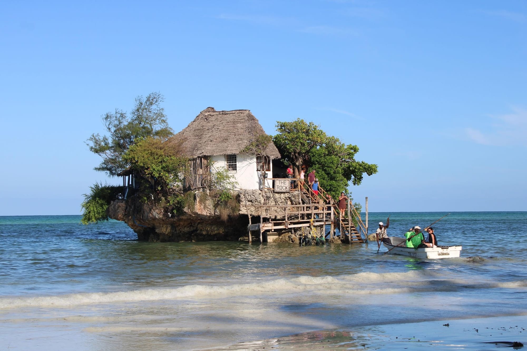 The Rock Restaurant, Zanzibar, Tanzania