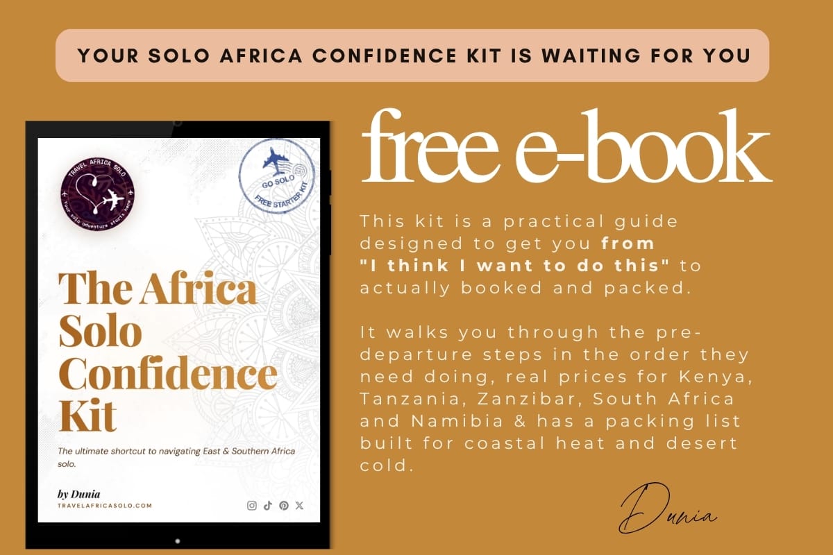 Here's your Solo Africa Confidence Kit